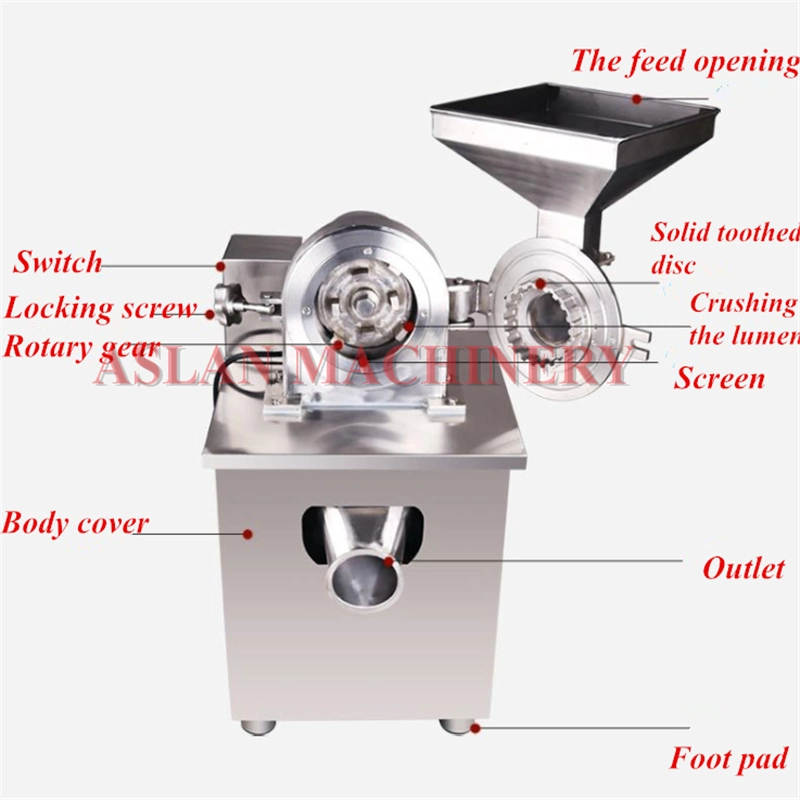 Universal Crusher Lab Powder Grinder / Spice Grinding Machine / Herb Grinder Machine for Sale