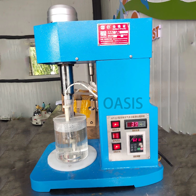 Lab Leaching Agitator Mineral Testing Machinery Agitator Mixer