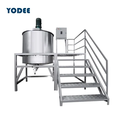 Yodee Machinery Máquina de fazer branqueamento de tanque de mistura química corrosiva para máquinas